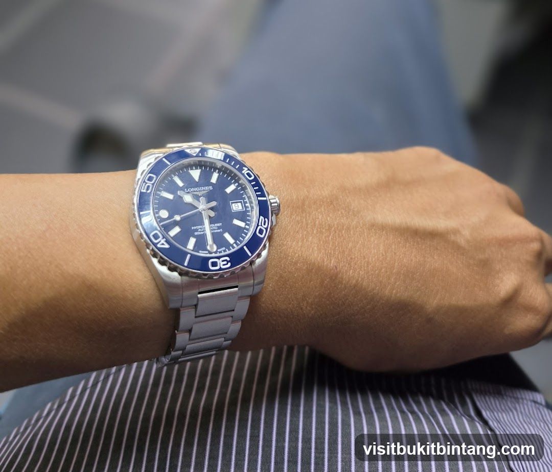 Longines Watch on Wrist