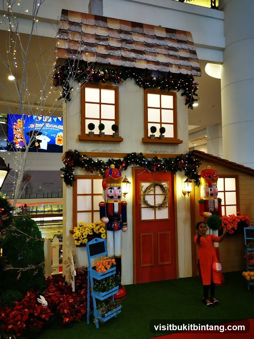 Christmas Display with Nutcrackers