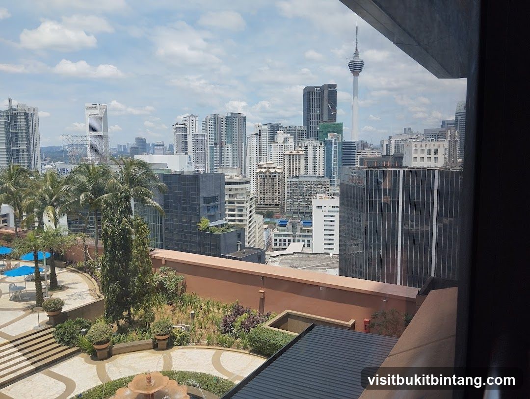Cityscape with Tower and Courtyard