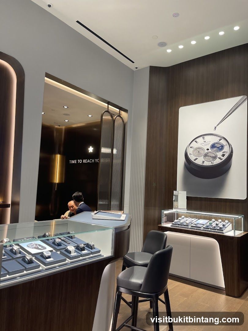 Luxury Watch Store Interior