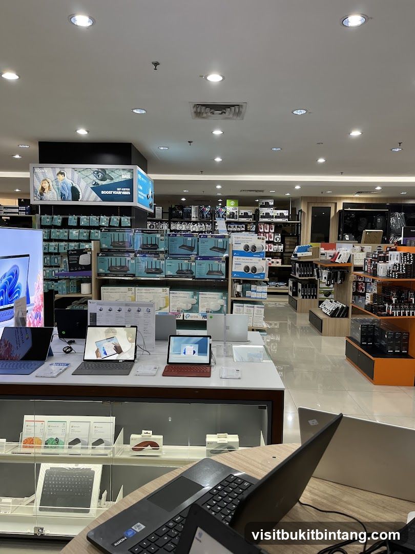 Electronics Store Display