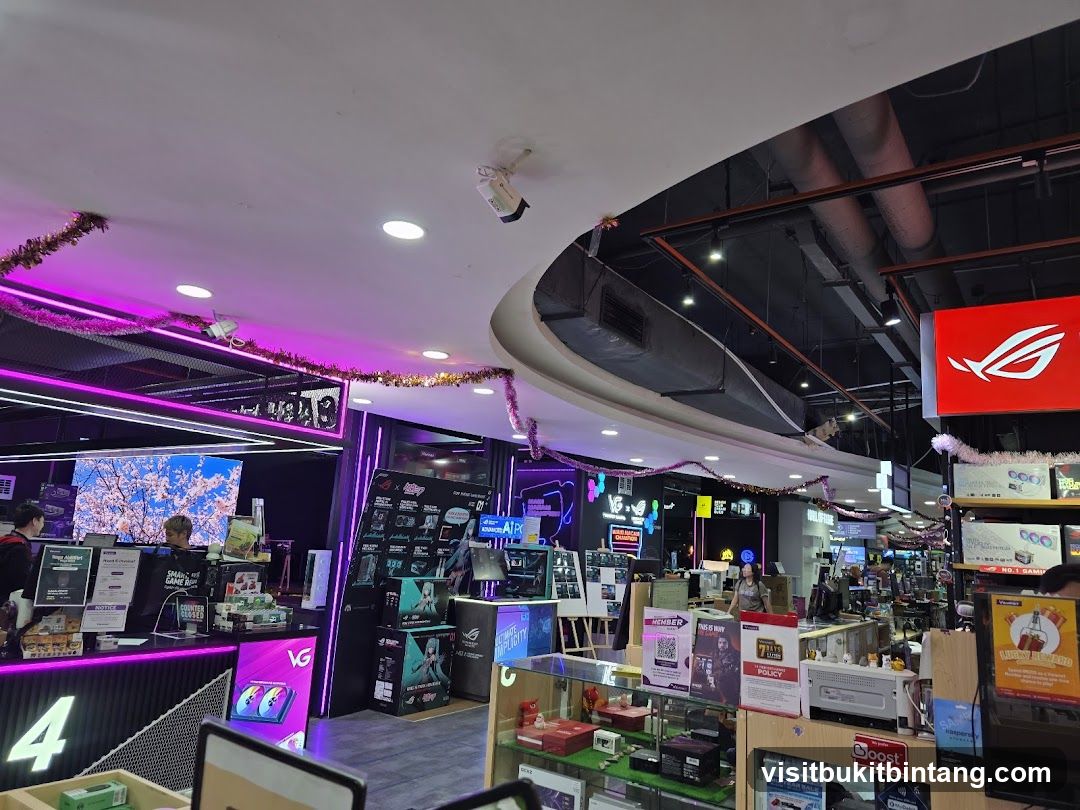 Computer Store Interior