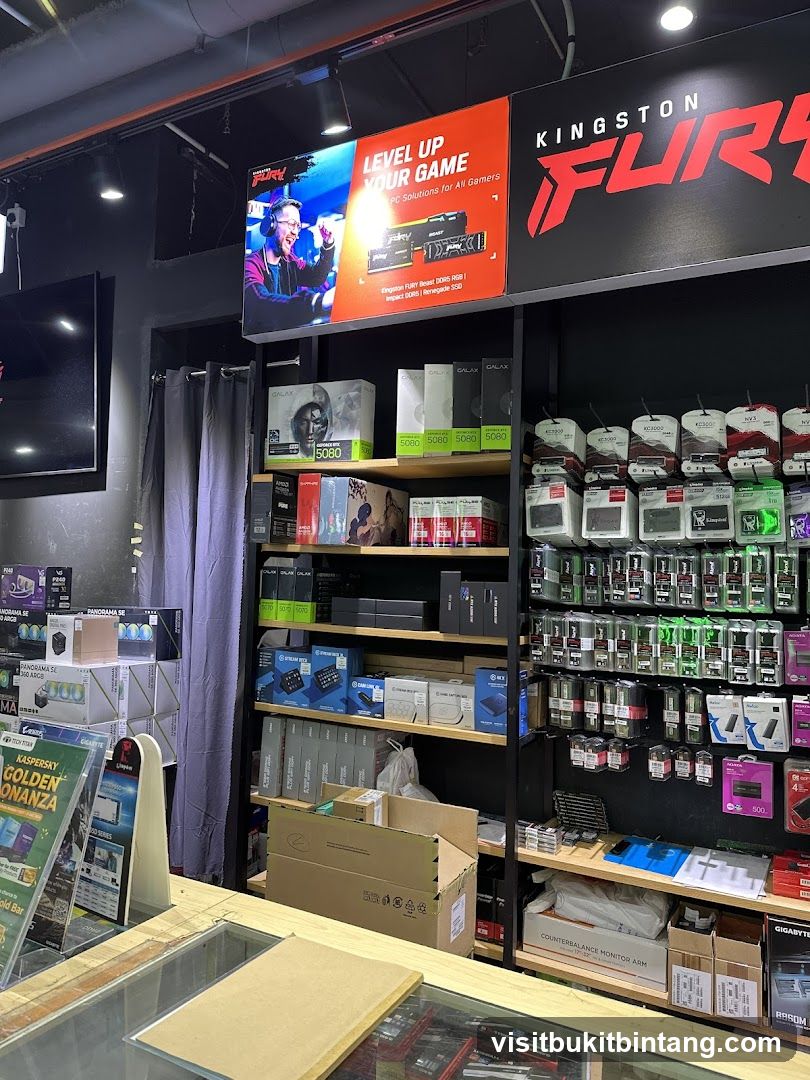 Computer Parts Store Display