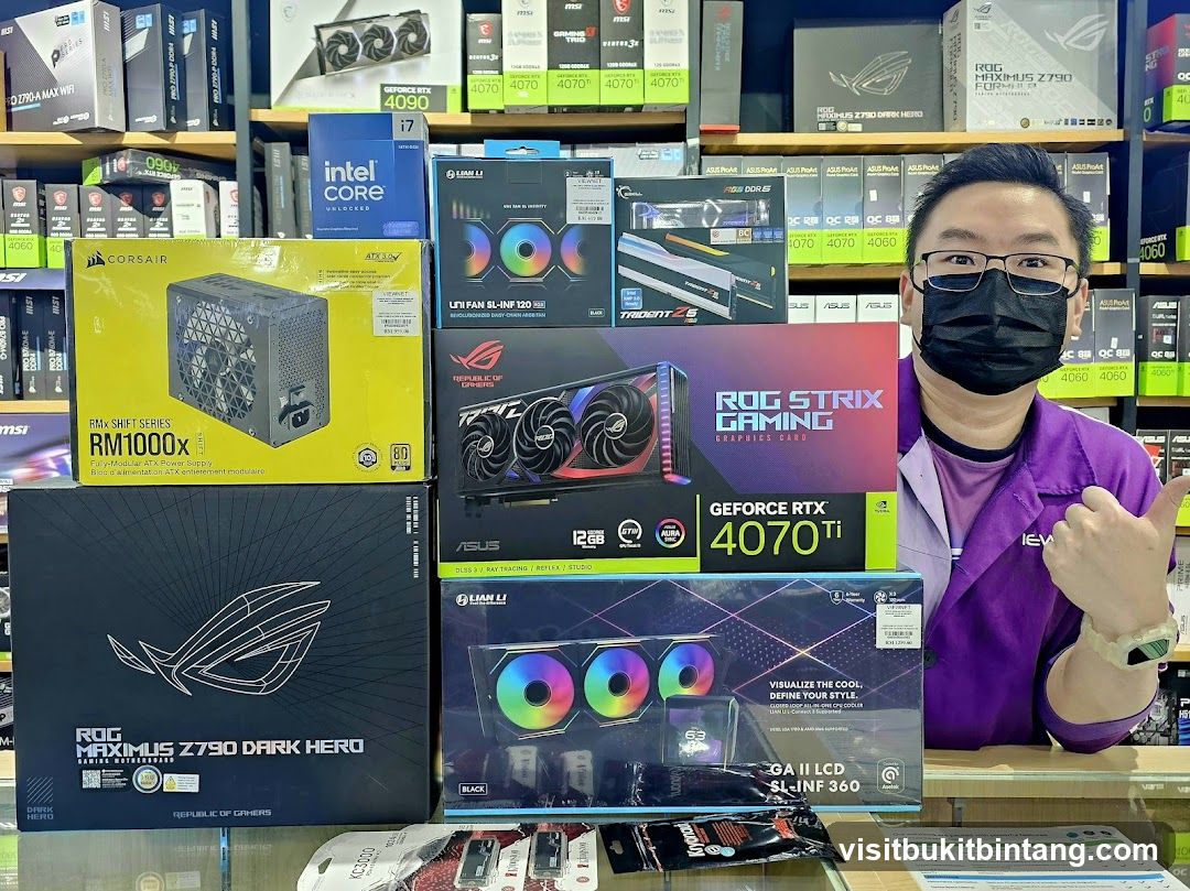 Computer Components Display