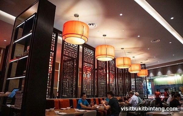 Restaurant Interior with Asian-Inspired Decor