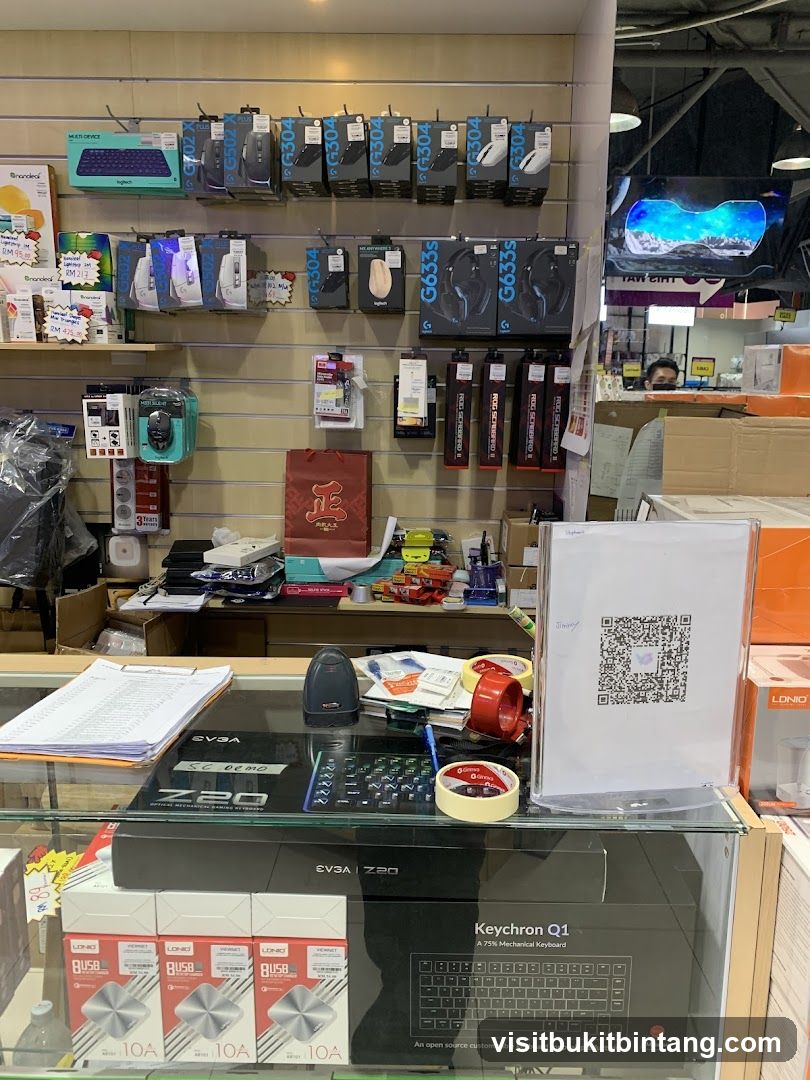 Computer Accessories Display