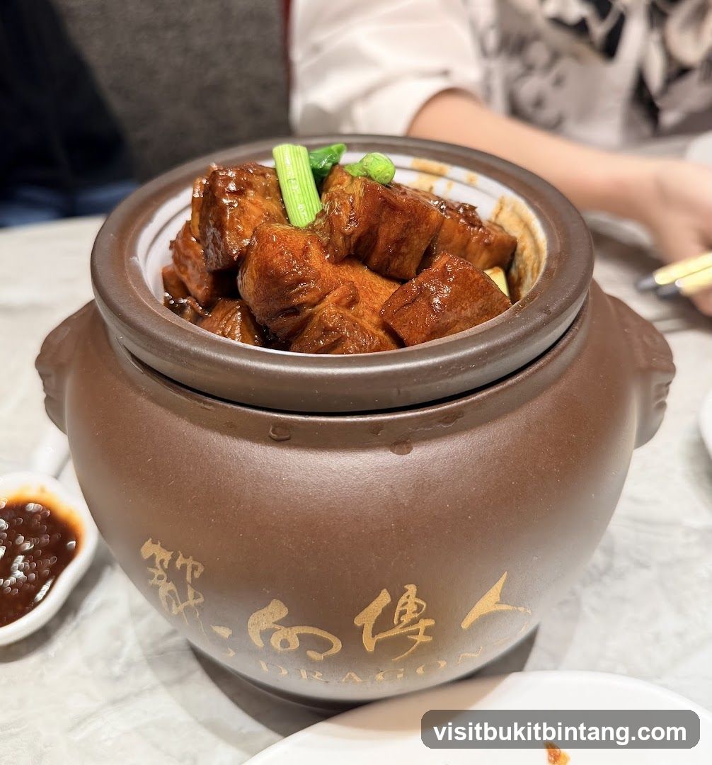 Braised Pork Belly in a Clay Pot