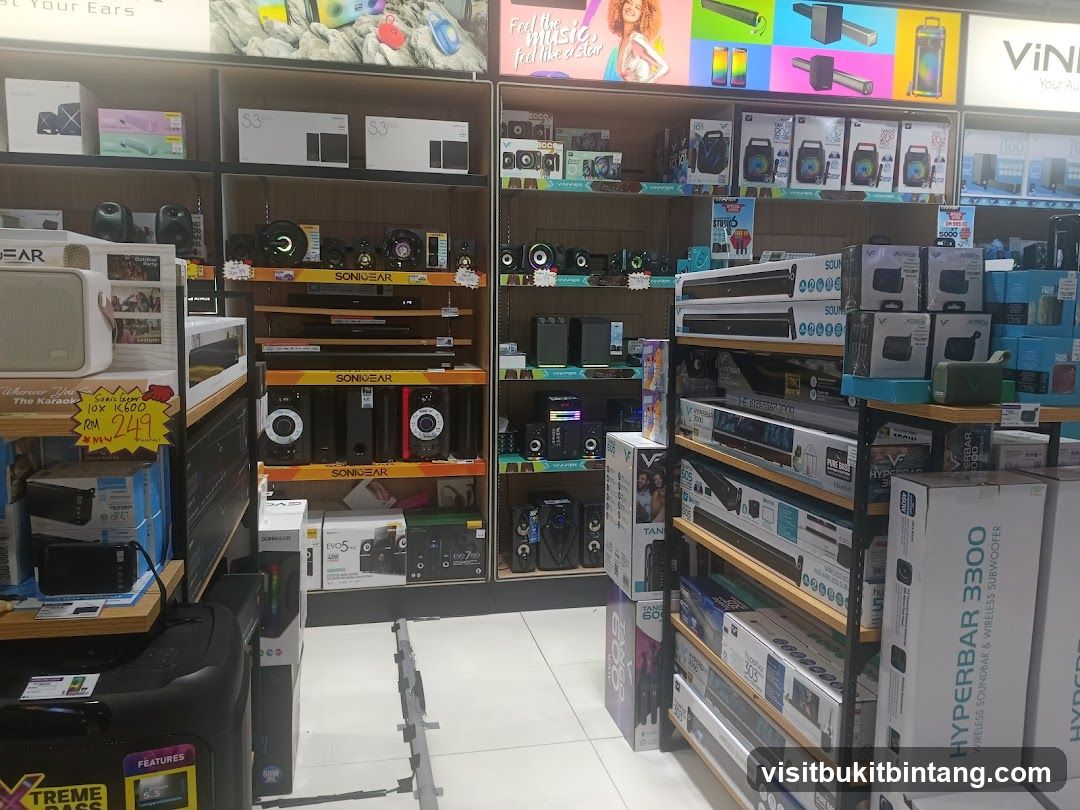Electronics Store Display