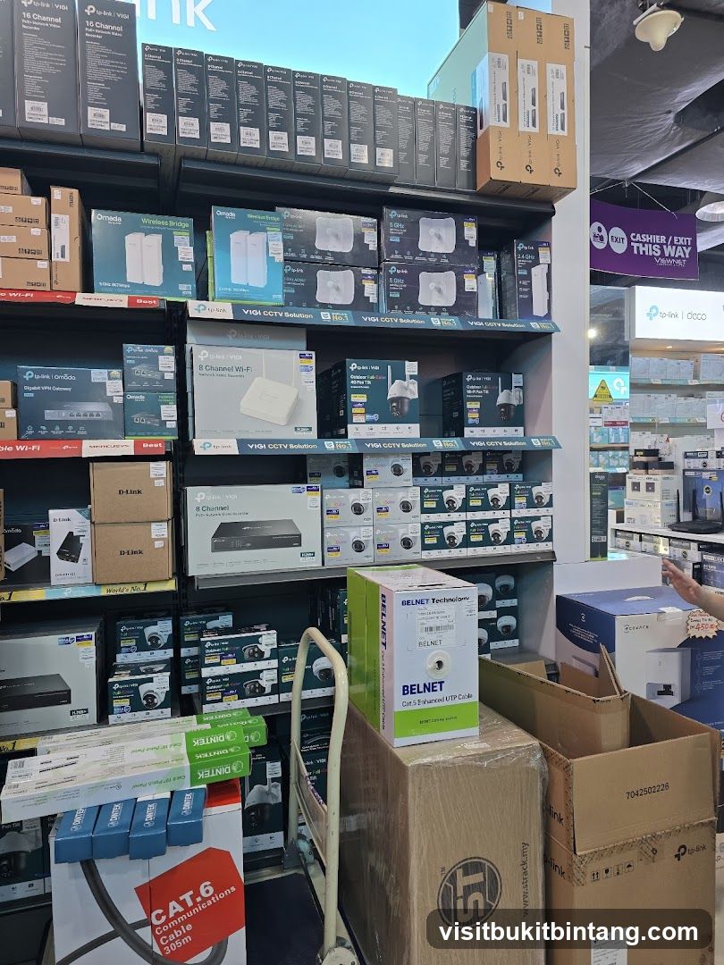 Electronics Store Shelving