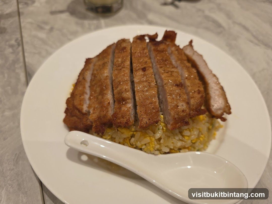 Pork Chop Fried Rice