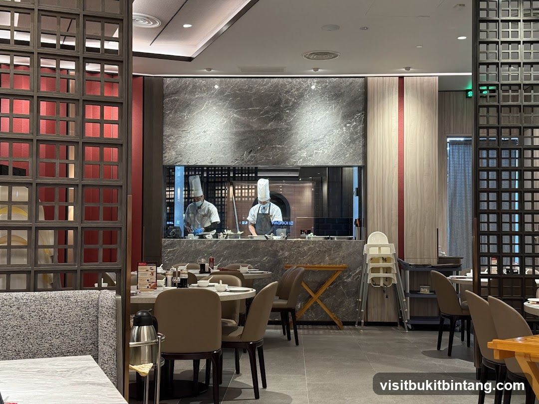 Restaurant Interior with Chefs