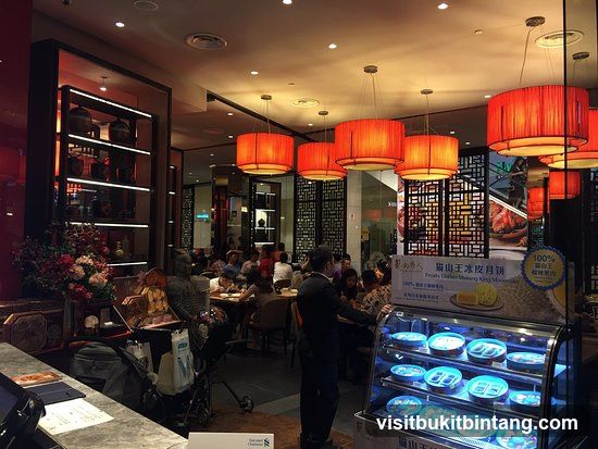 Restaurant Interior with Display Case