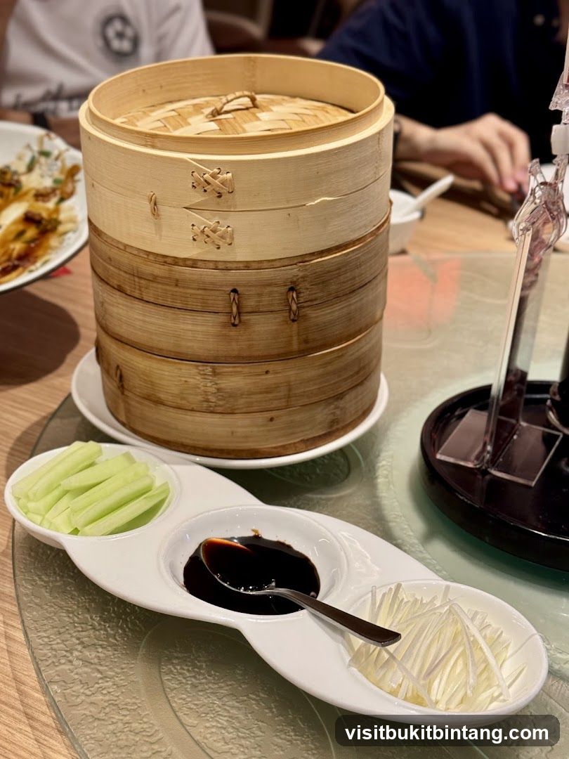 Steamed Dish with Accompaniments