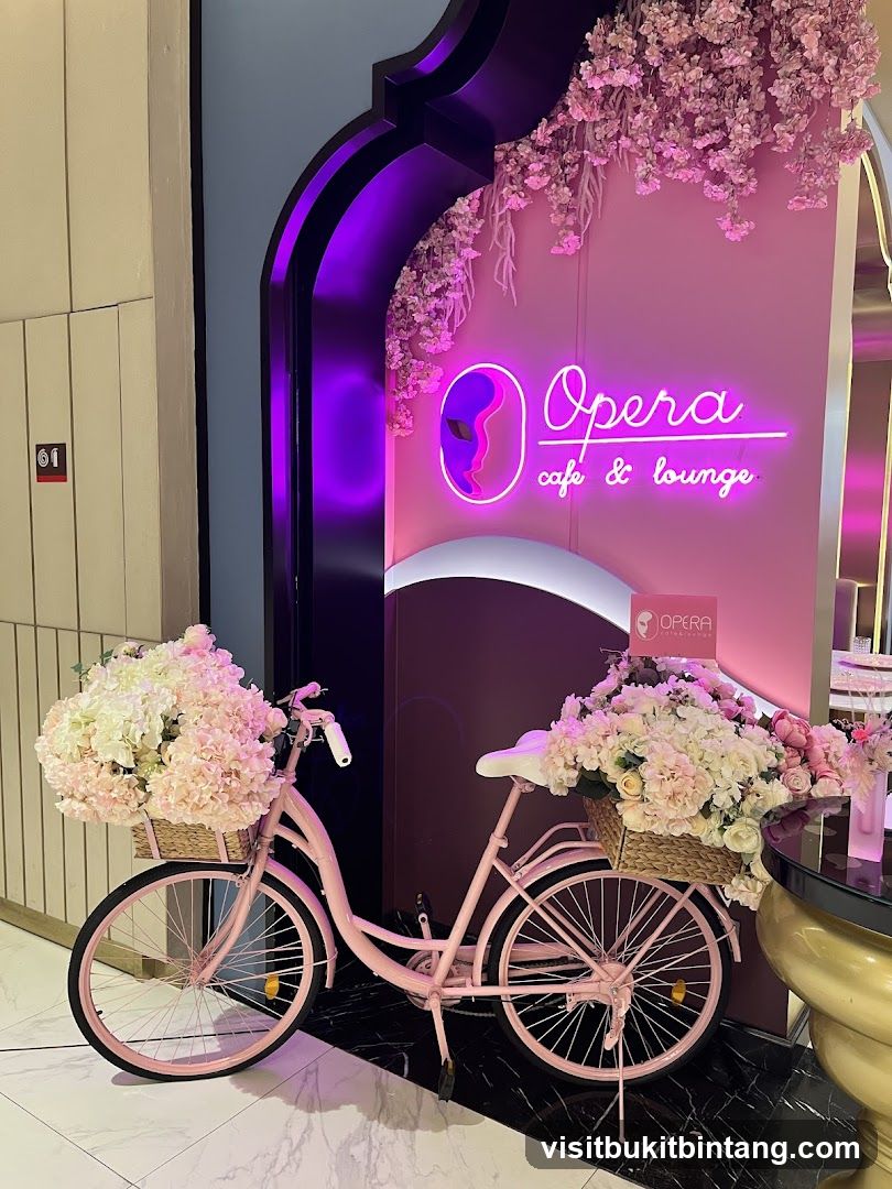 Opera Cafe & Lounge Entrance Decor