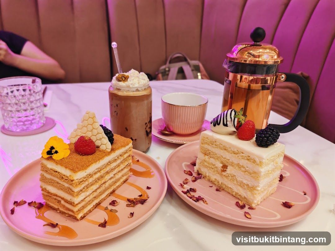 Dessert Platter with Drinks
