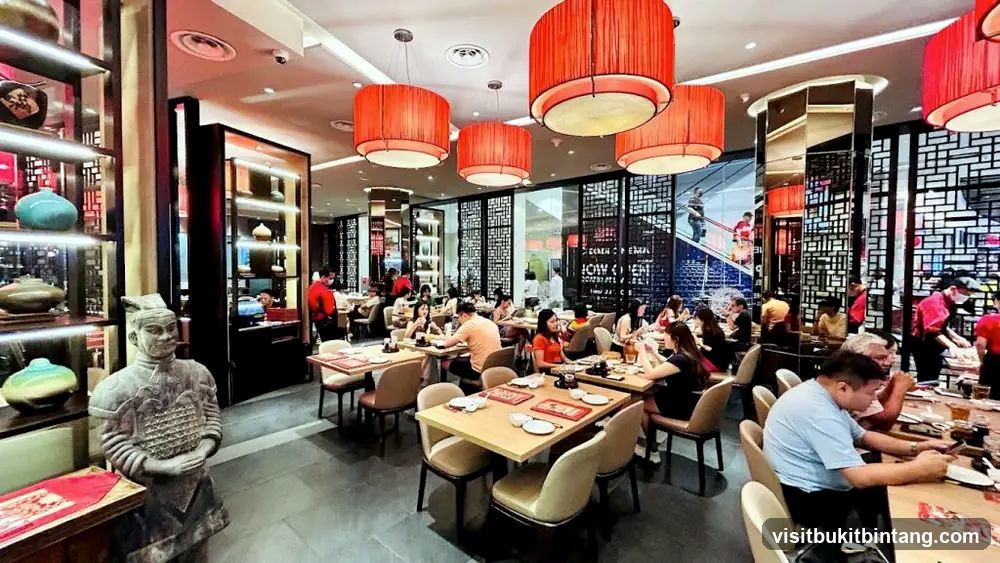 Busy Restaurant Interior