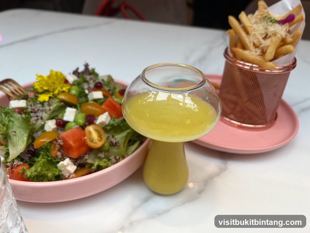 Salad and Fries
