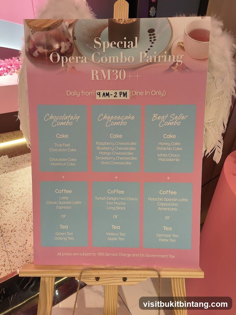 Special Opera Combo Pairing