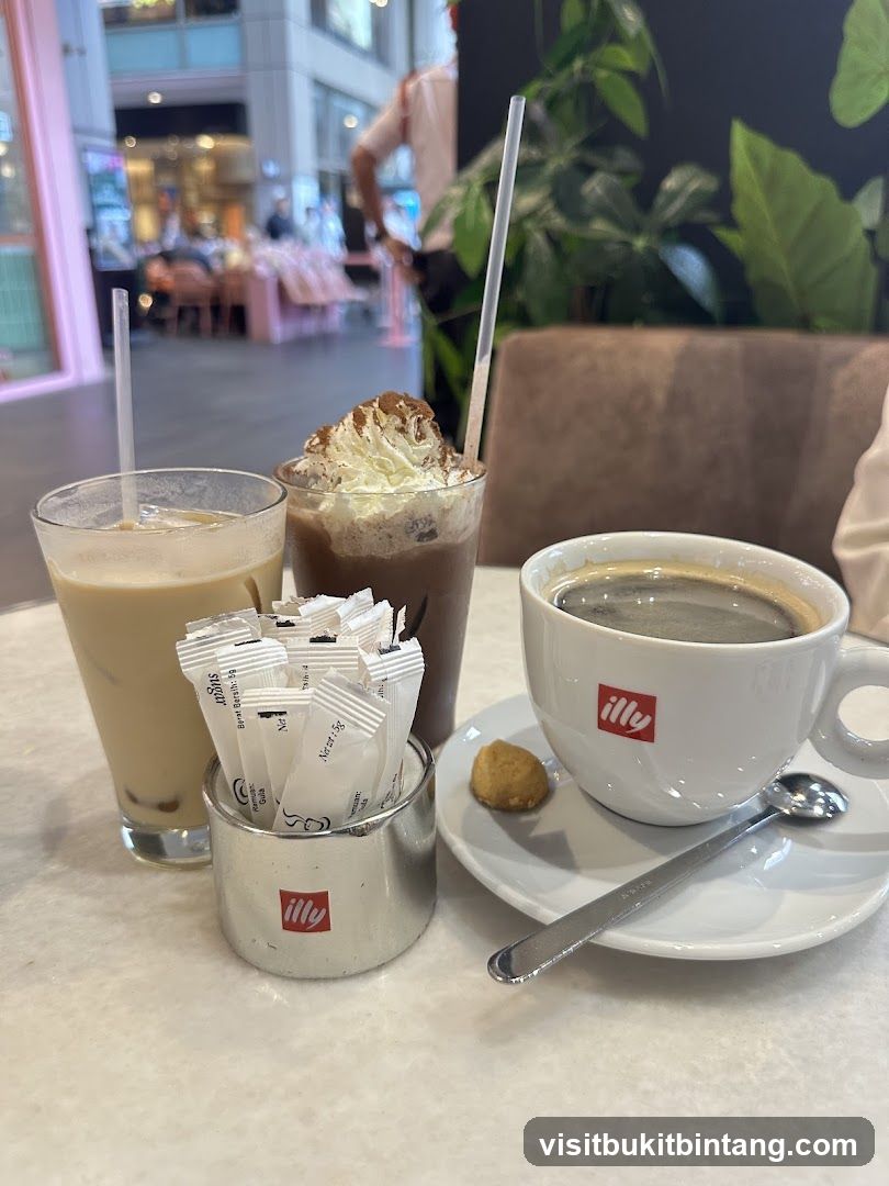 Coffee and Iced Drink