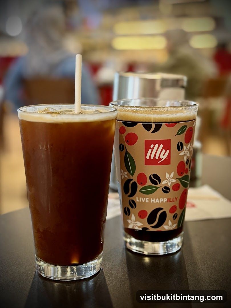 Two Iced Coffee Drinks