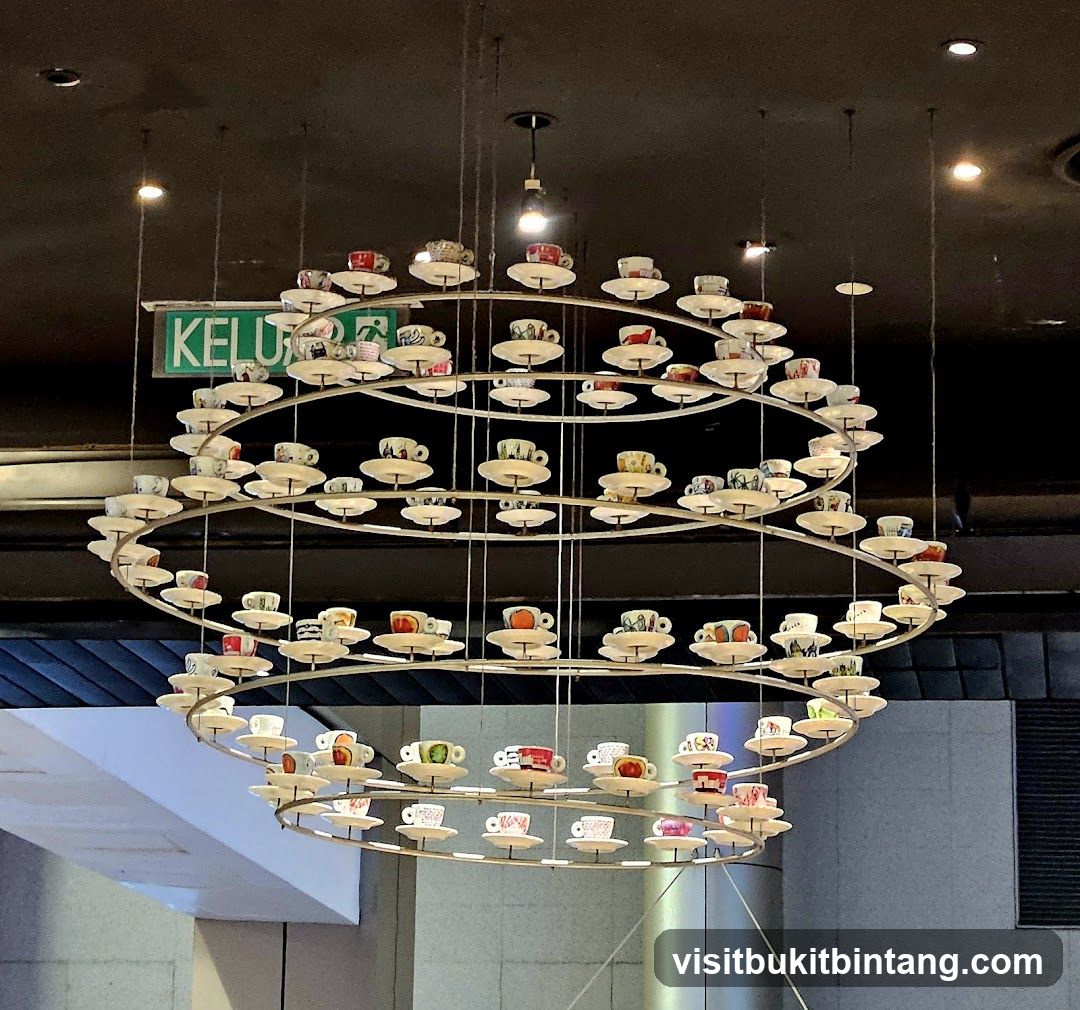 Chandelier of Teacups