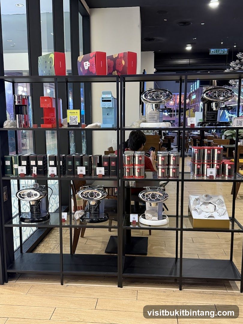 Coffee Machines and Accessories Display
