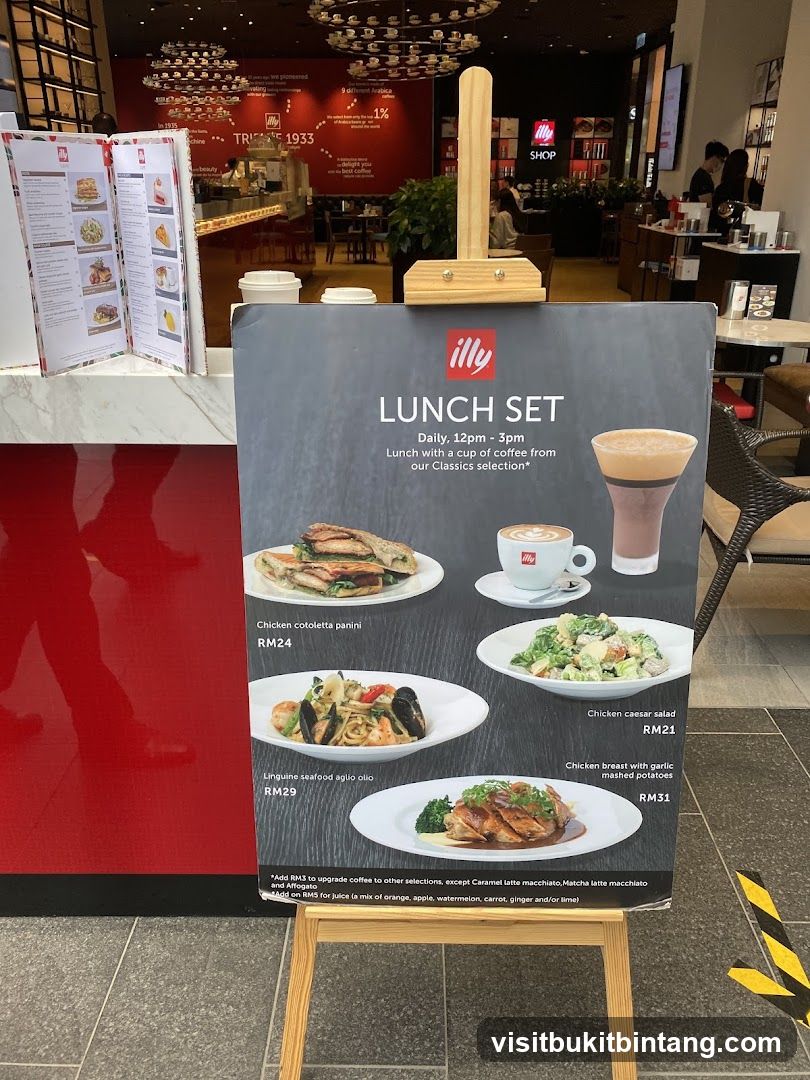 Illy Lunch Set