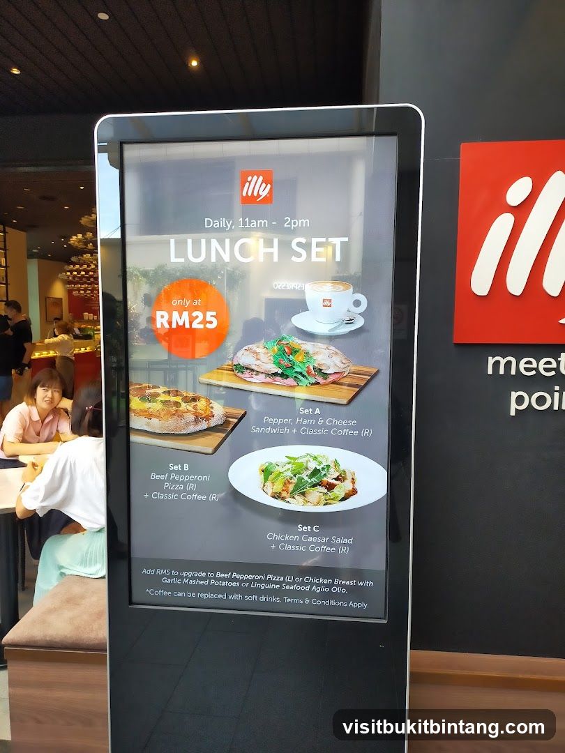 Illy Lunch Set