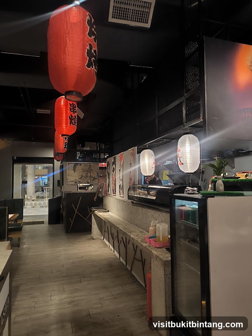 Japanese Restaurant Interior