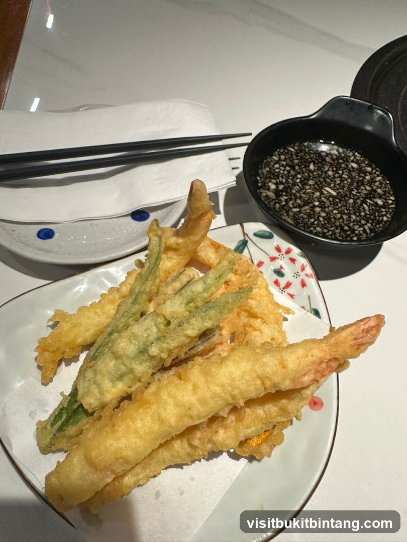 Vegetable and Shrimp Tempura