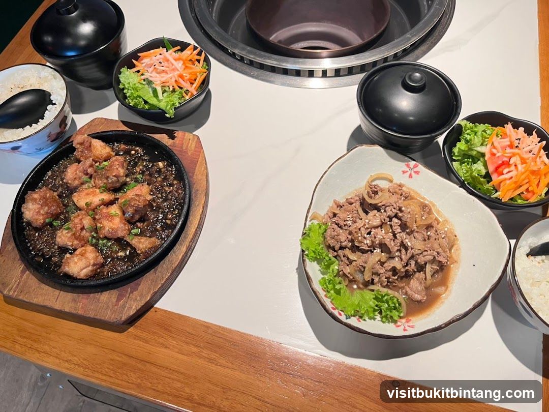 Sizzling Korean BBQ Platter