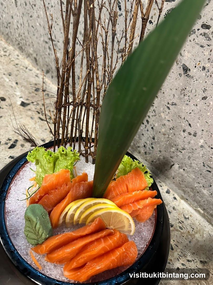 Salmon Sashimi Platter