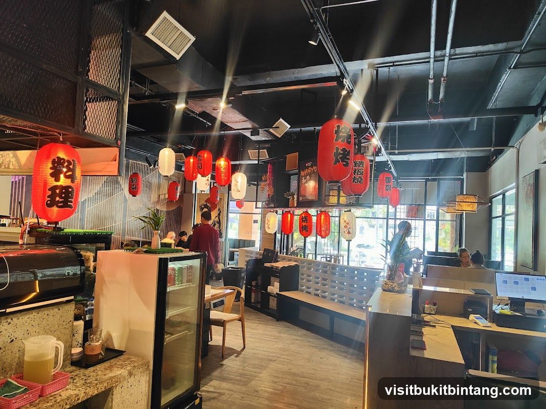 Japanese Restaurant Interior
