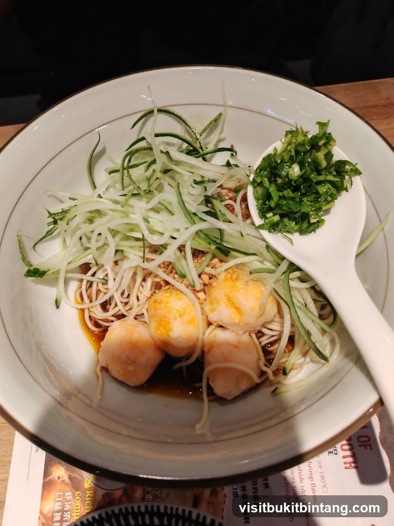 Noodle Dish with Shrimp