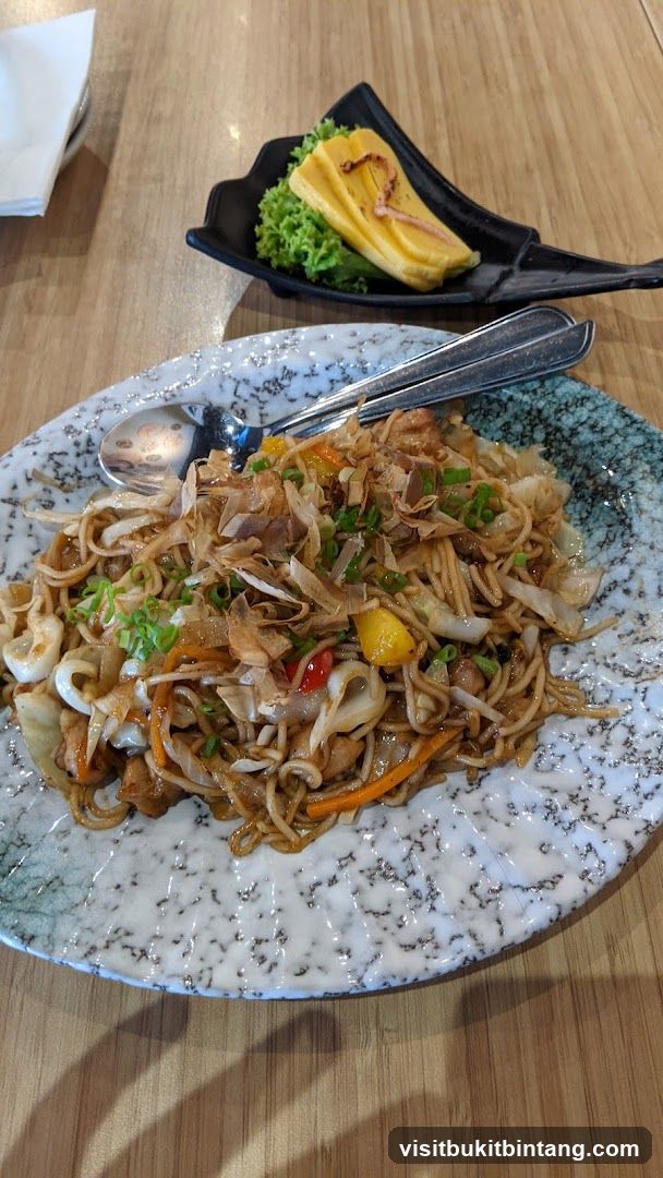 Noodles and Appetizer