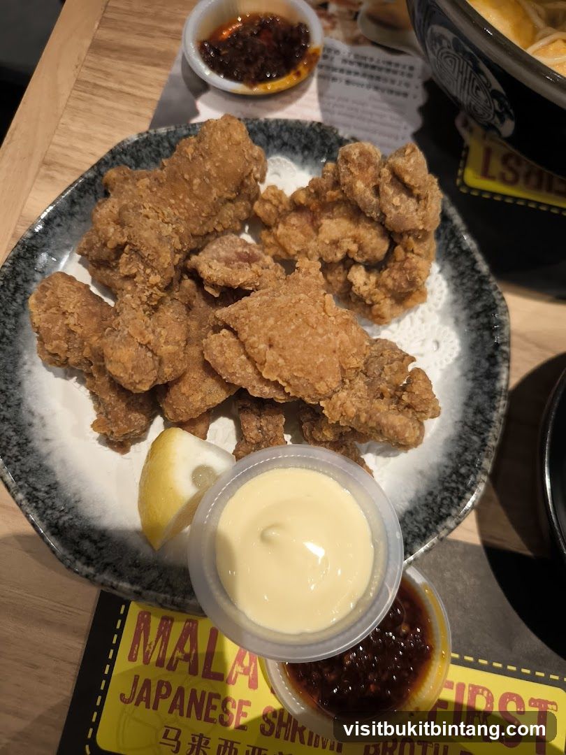Fried Chicken with Dips
