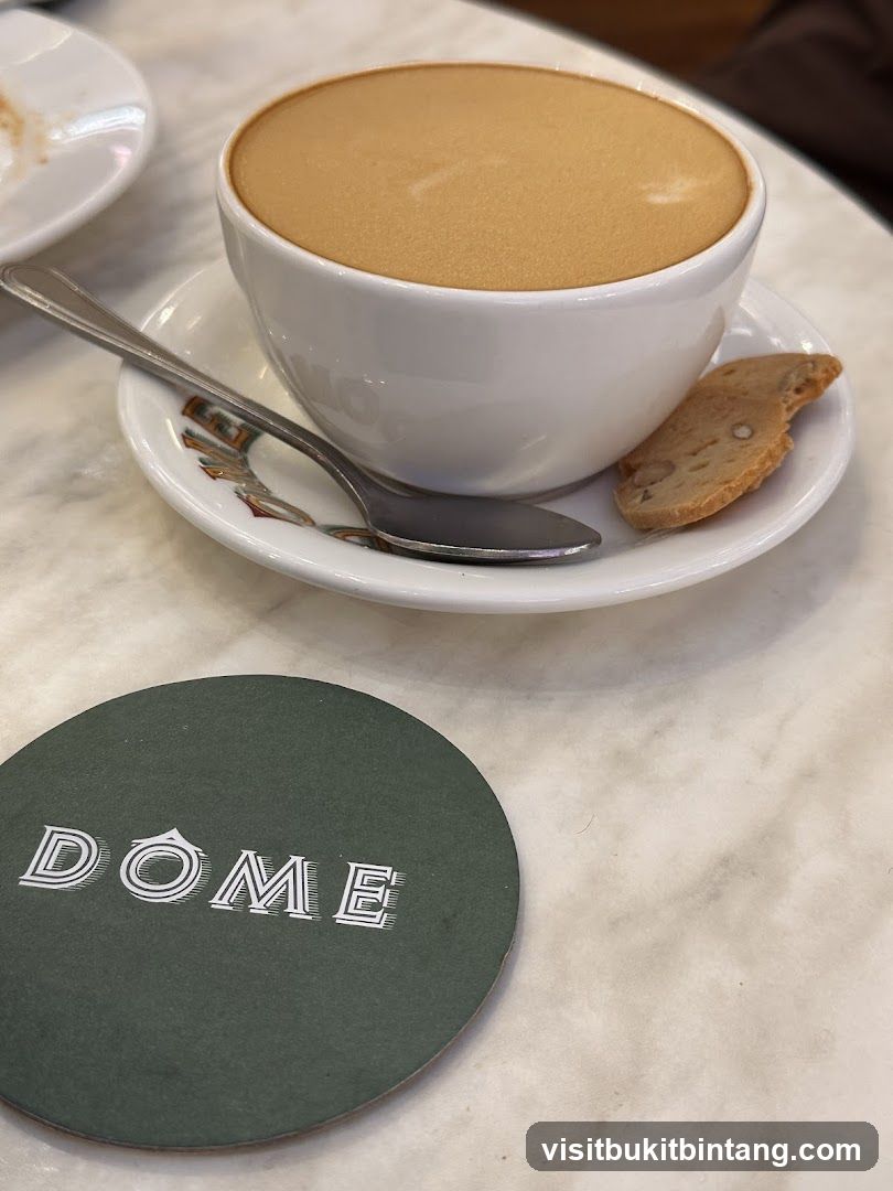 Coffee with a biscuit