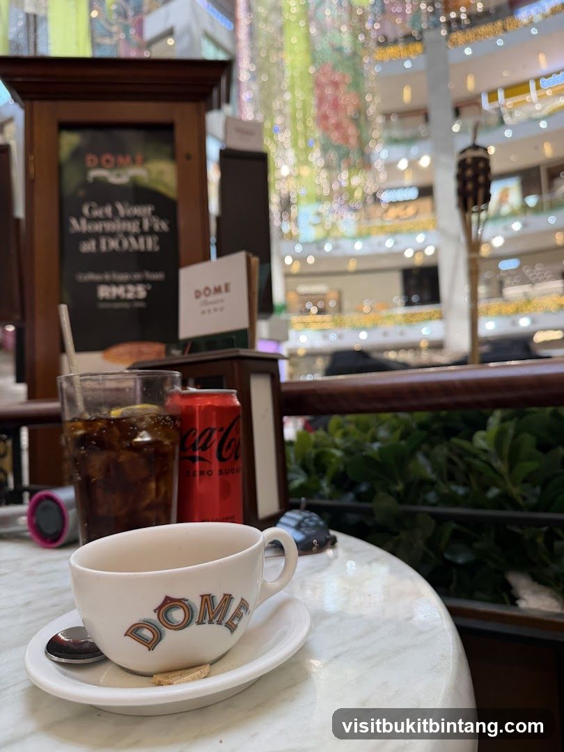 Dome Cafe Table Setting