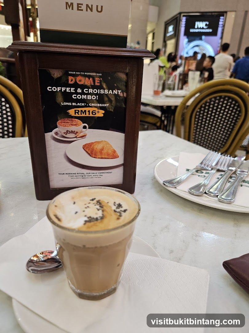 Dome Coffee & Croissant Combo