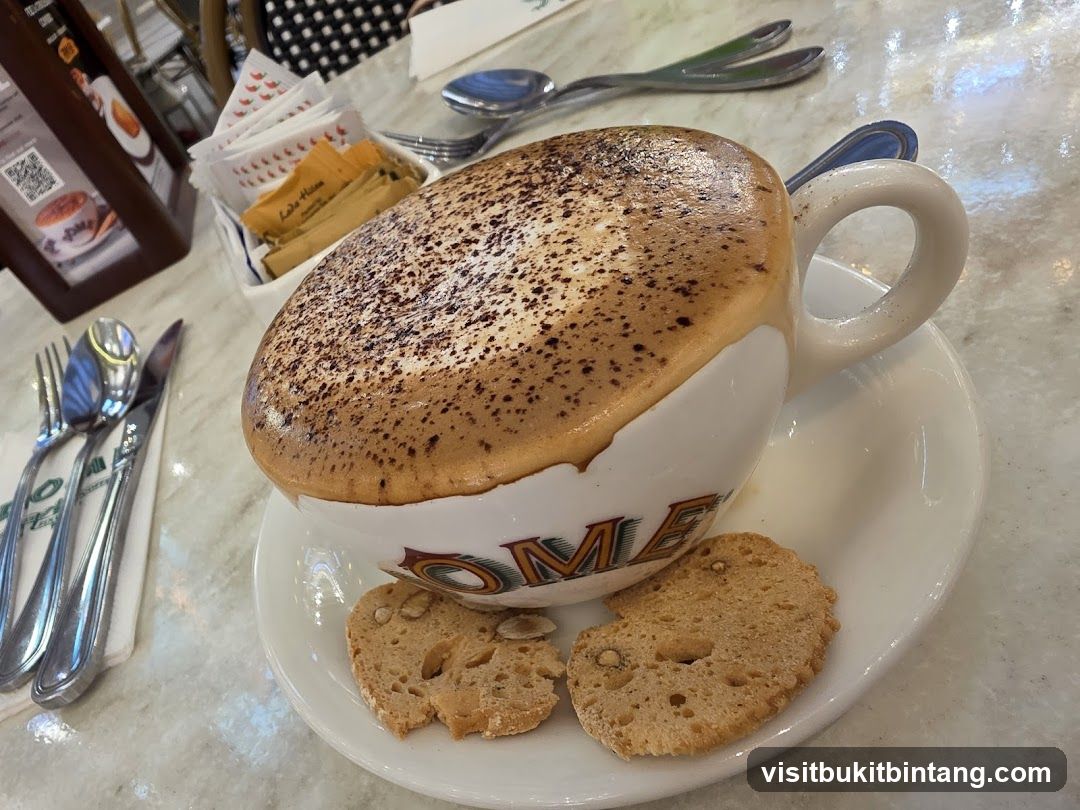 Cappuccino with Biscotti