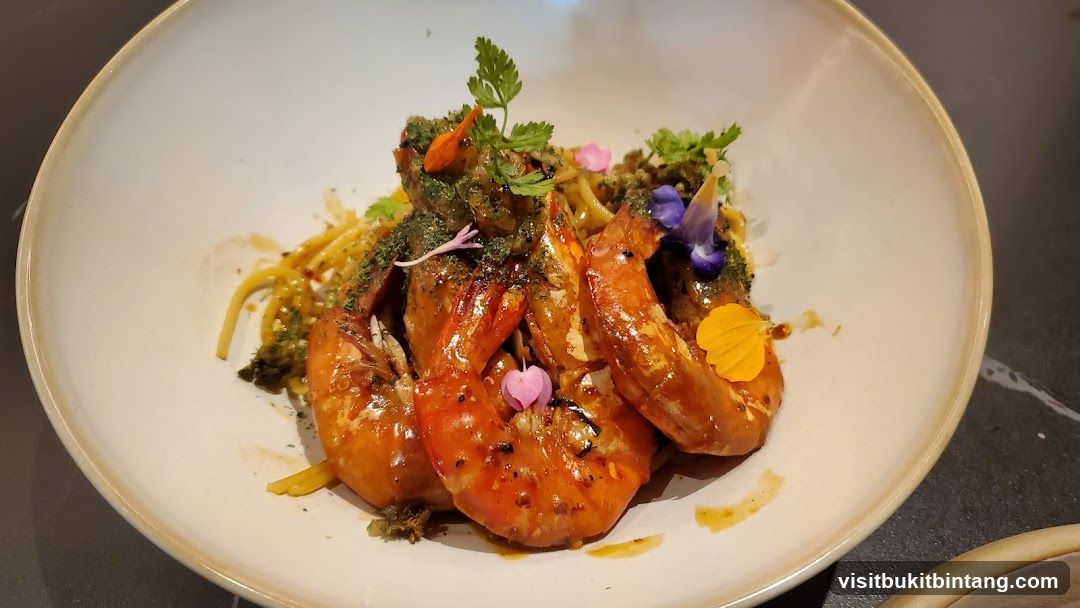 Shrimp Pasta Dish