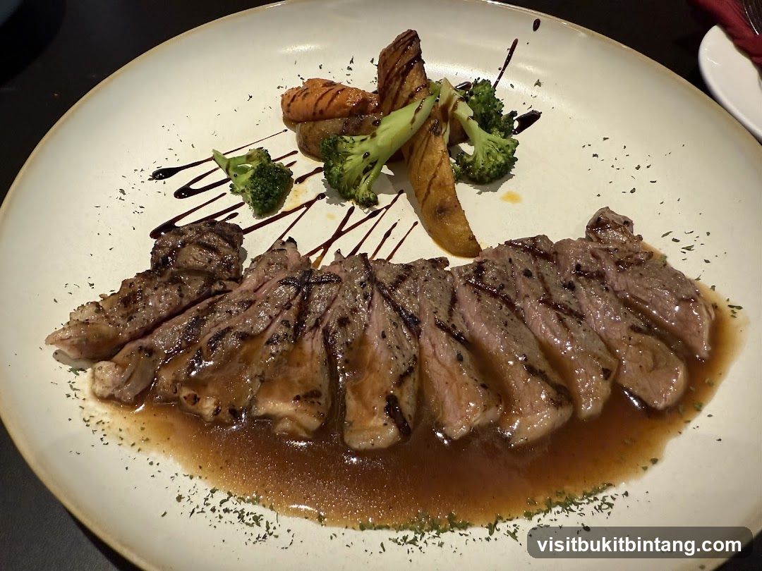 Sliced Steak Dinner