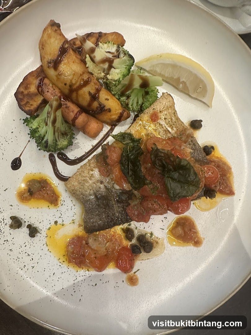 Fish with Roasted Vegetables
