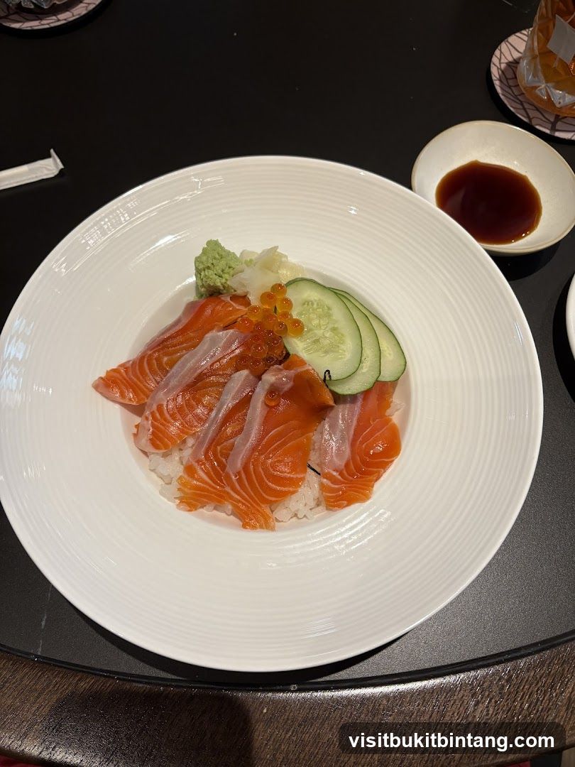 Salmon Sashimi Bowl