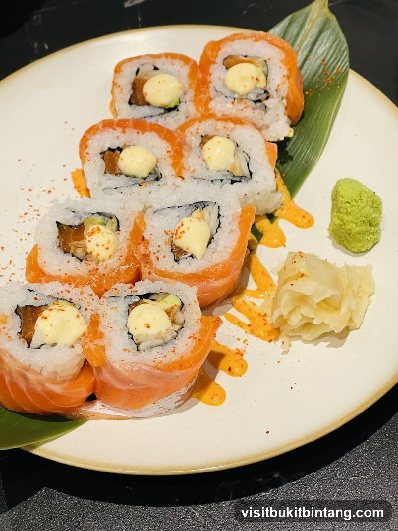 Salmon Sushi Rolls