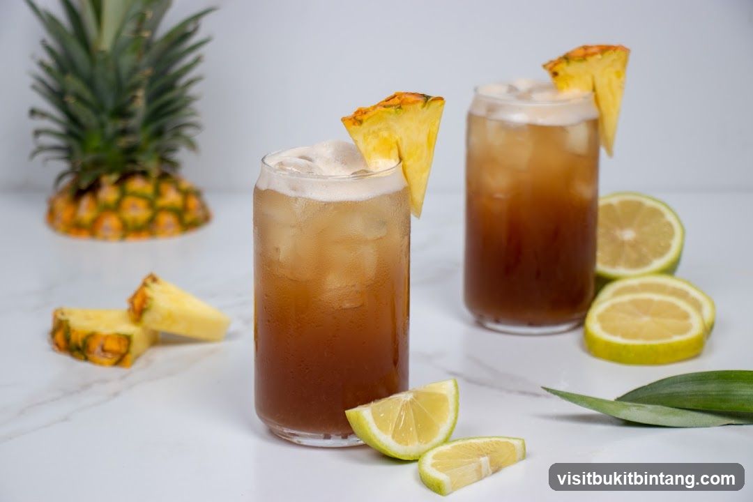 Pineapple and Lemon Drinks