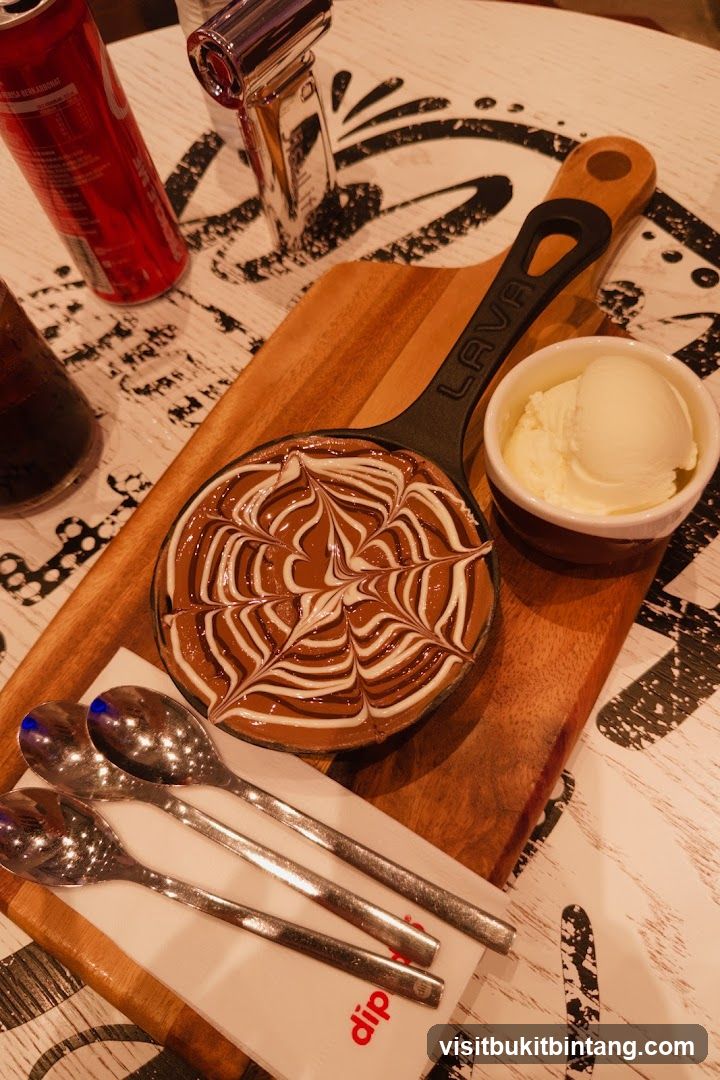 Dessert with Ice Cream