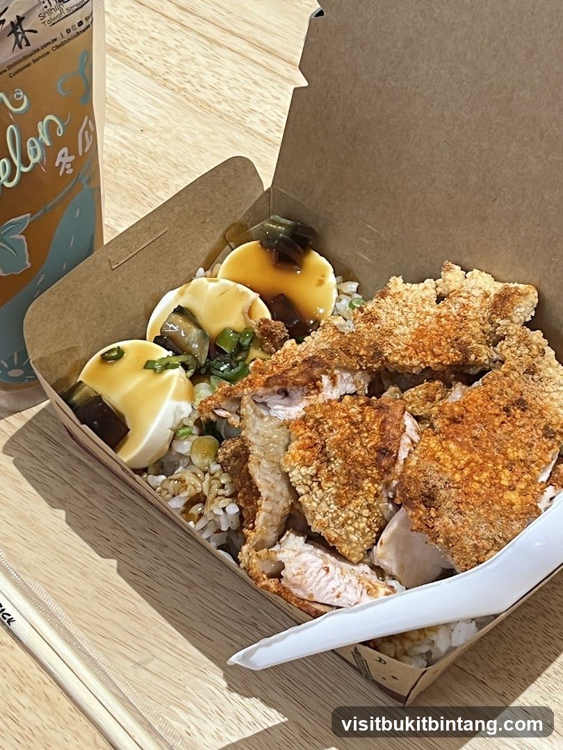 Fried Chicken Rice Box