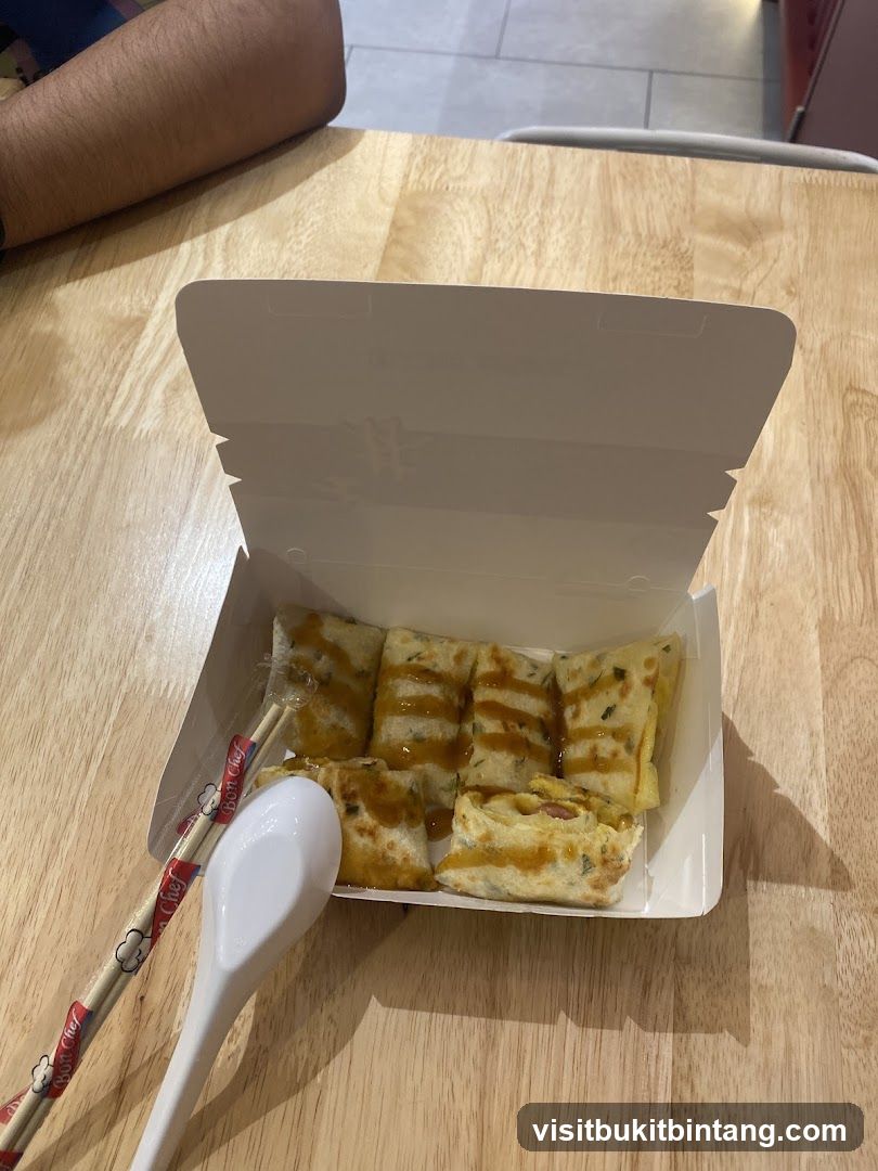 Rolled Omelets with Sauce