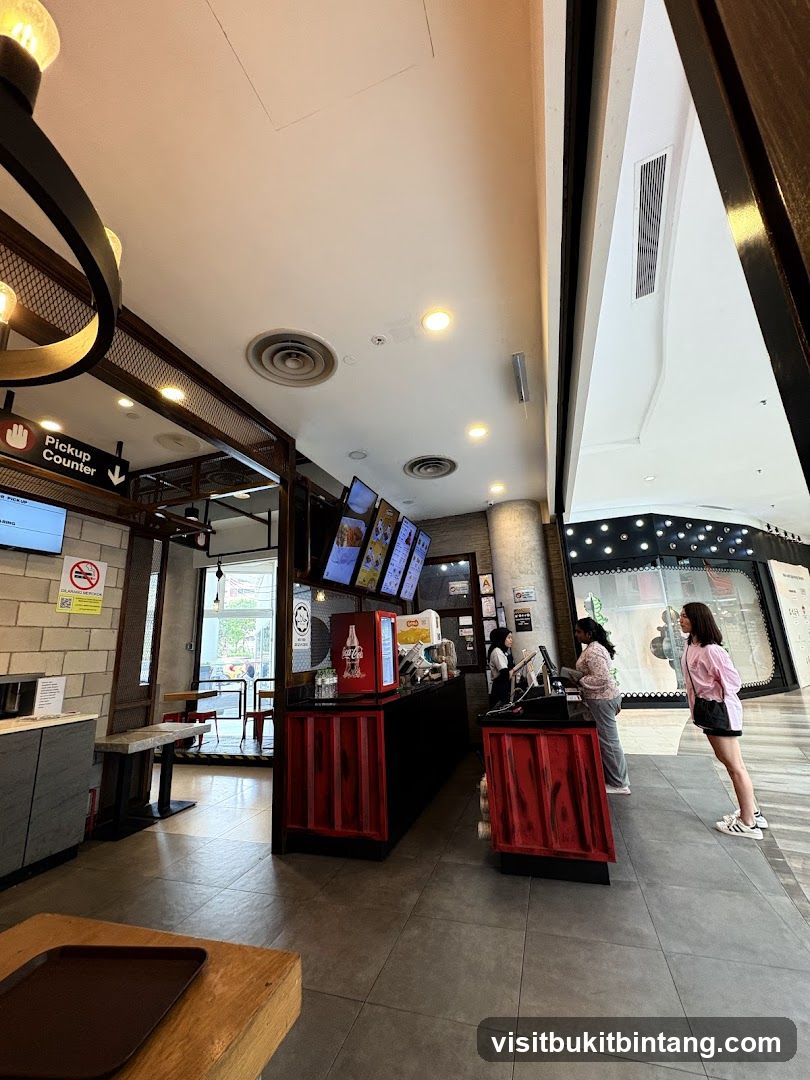 Fast Food Restaurant Interior